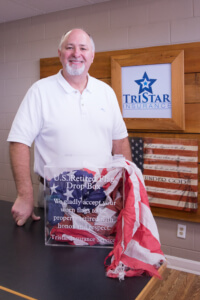 Retired US Flag